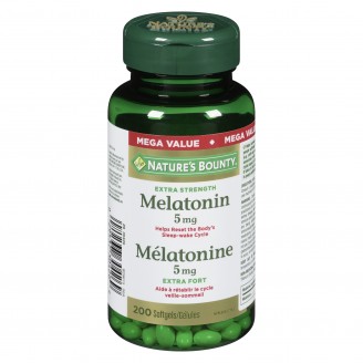 Nature's Bounty Melatonin,  Extra Strength - 200 Softgels